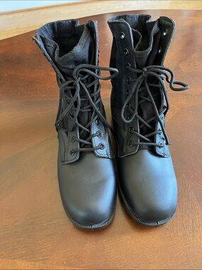 Black Tactical Lace-Up Boots for Men, Rothco
